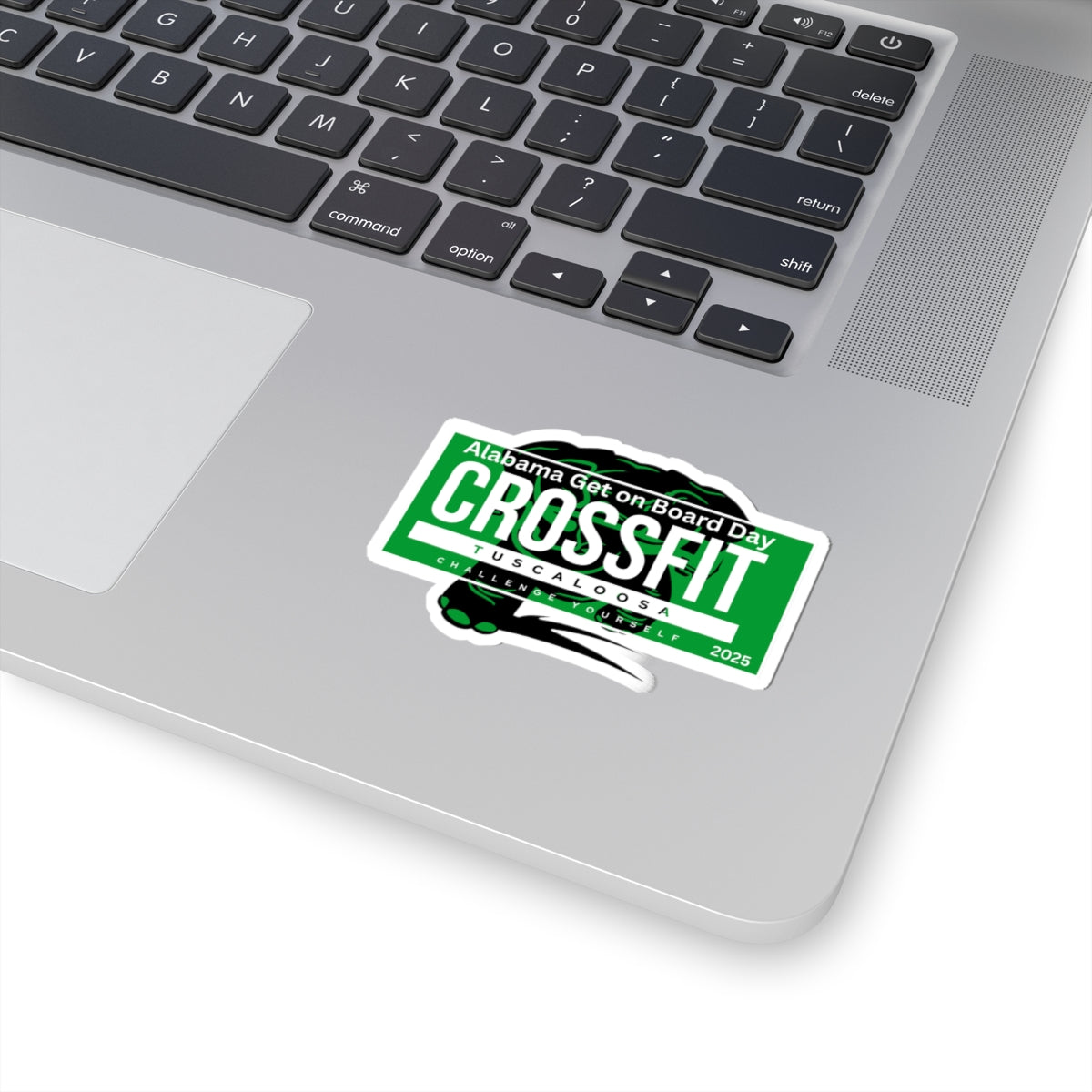 CrossFit Kiss-Cut Stickers, Custom Workout Decals, Gym Motivation Stickers, Alabama Get on Board Day, Fitness Decor, Laptop Stickers, [...]
